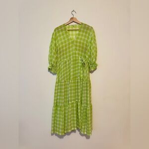 Urban Outfitters Gingham Wrap Dress
